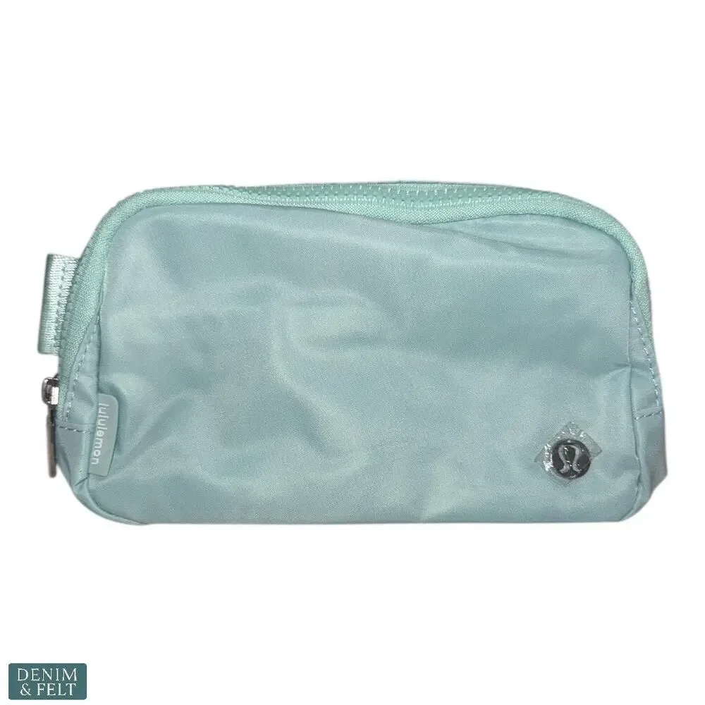 NEW Lululemon Everywhere Belt Bag Mint Green Nylon Zip Crossbody Fanny Pack